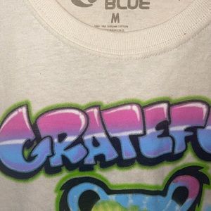 Grateful Dead liquid Blue t-shirt sz. M